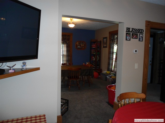 Kitchen view of dining area